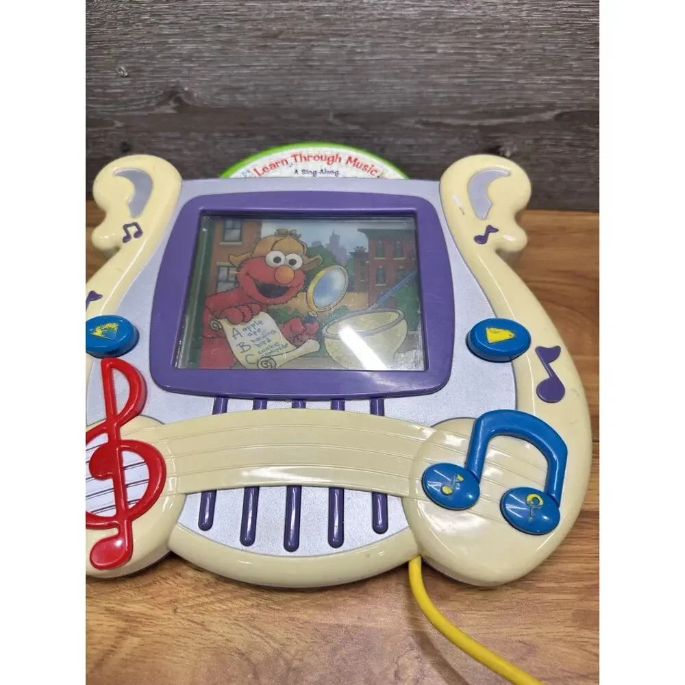 2002 Fisher Price Learn Through Music Elmo Sesame Street Mattel Music System